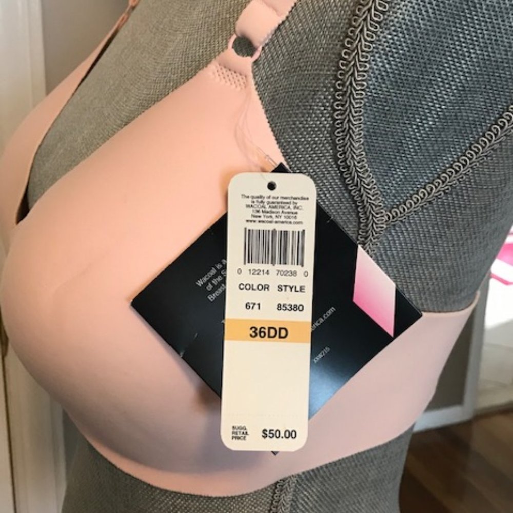 Wacoal Pretty in Pink i-Bra~ Size 36DD